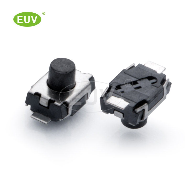 3.0mmx4.0mm 兩腳平貼 無(wú)柱 貼片輕觸開關(guān)