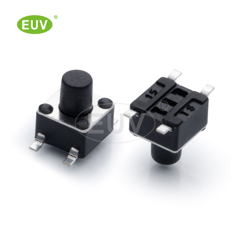 4.5mmx4.5mm 四腳平貼 貼片輕觸開關