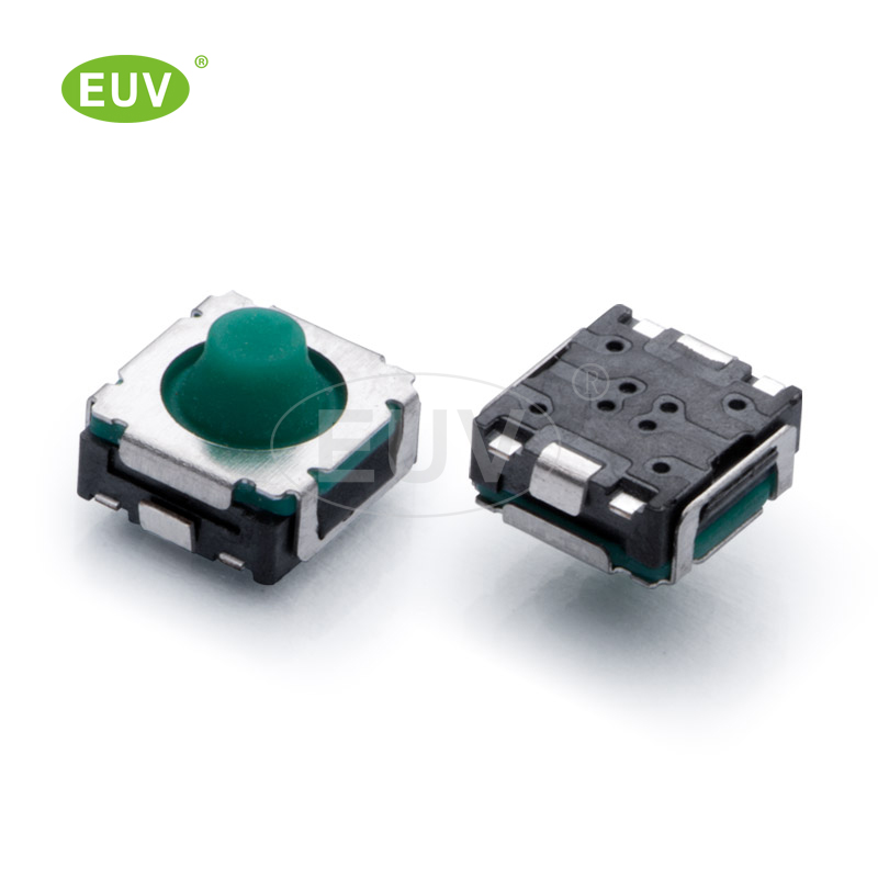 6.1mmx6.15x4.1mm 高壽命 防水IP67 貼片輕觸開關