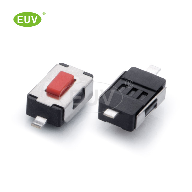 3.5mmx6.0mmx2.5mm 2腳平貼 貼片輕觸開(kāi)關(guān)